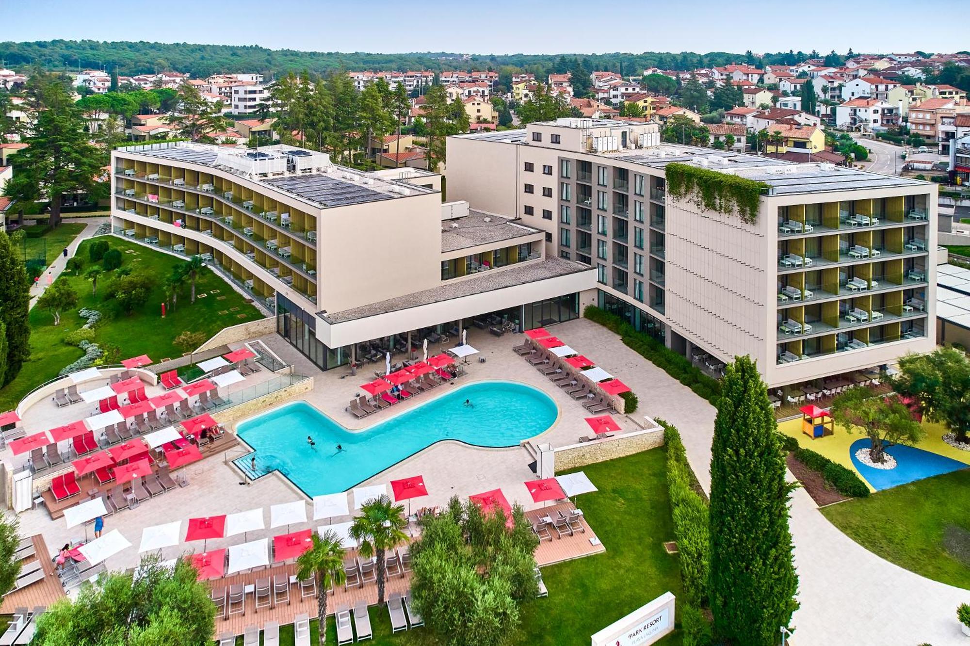 Hotel Park Plava Laguna Poreč Exterior foto