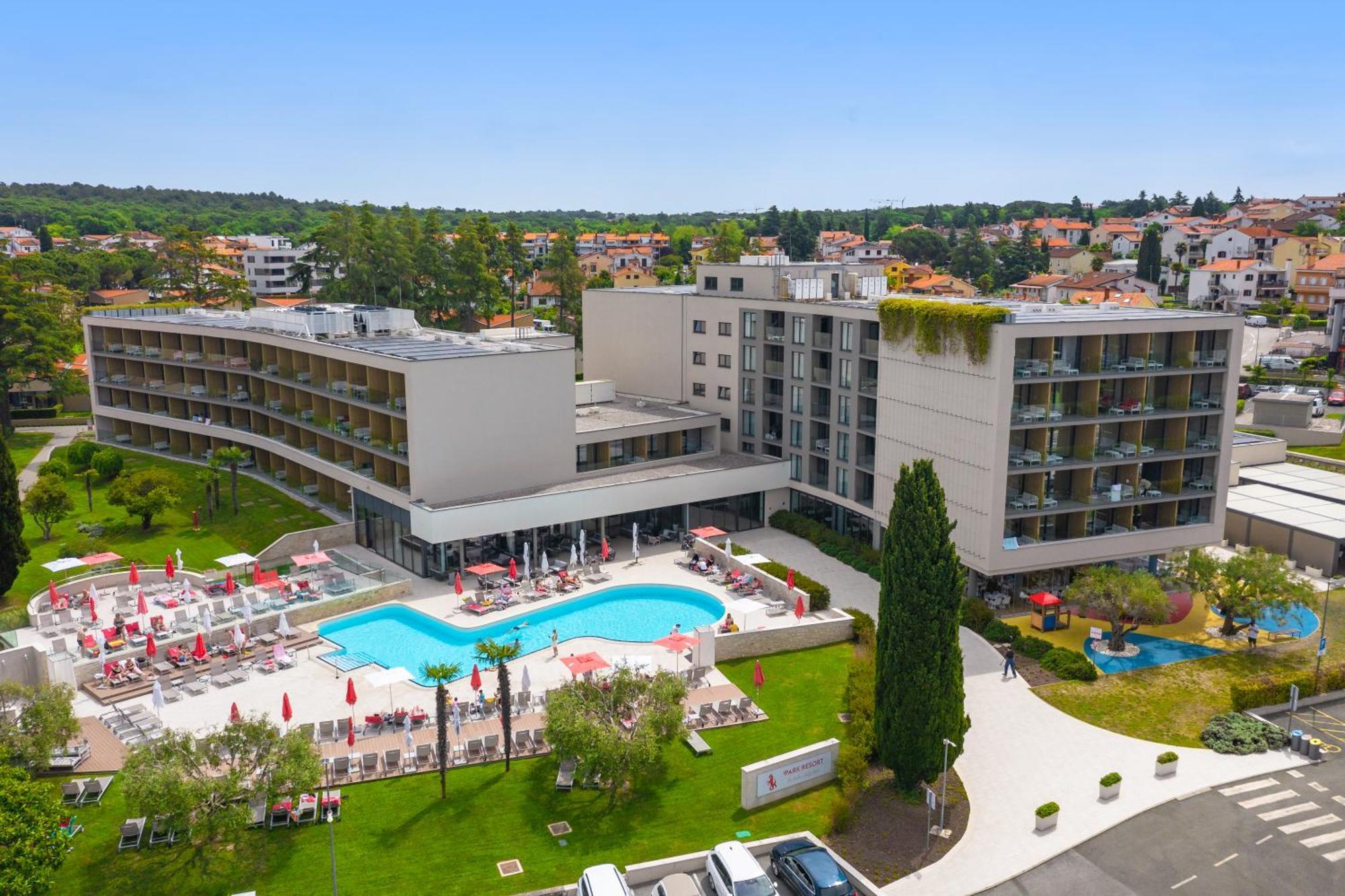 Hotel Park Plava Laguna Poreč Exterior foto