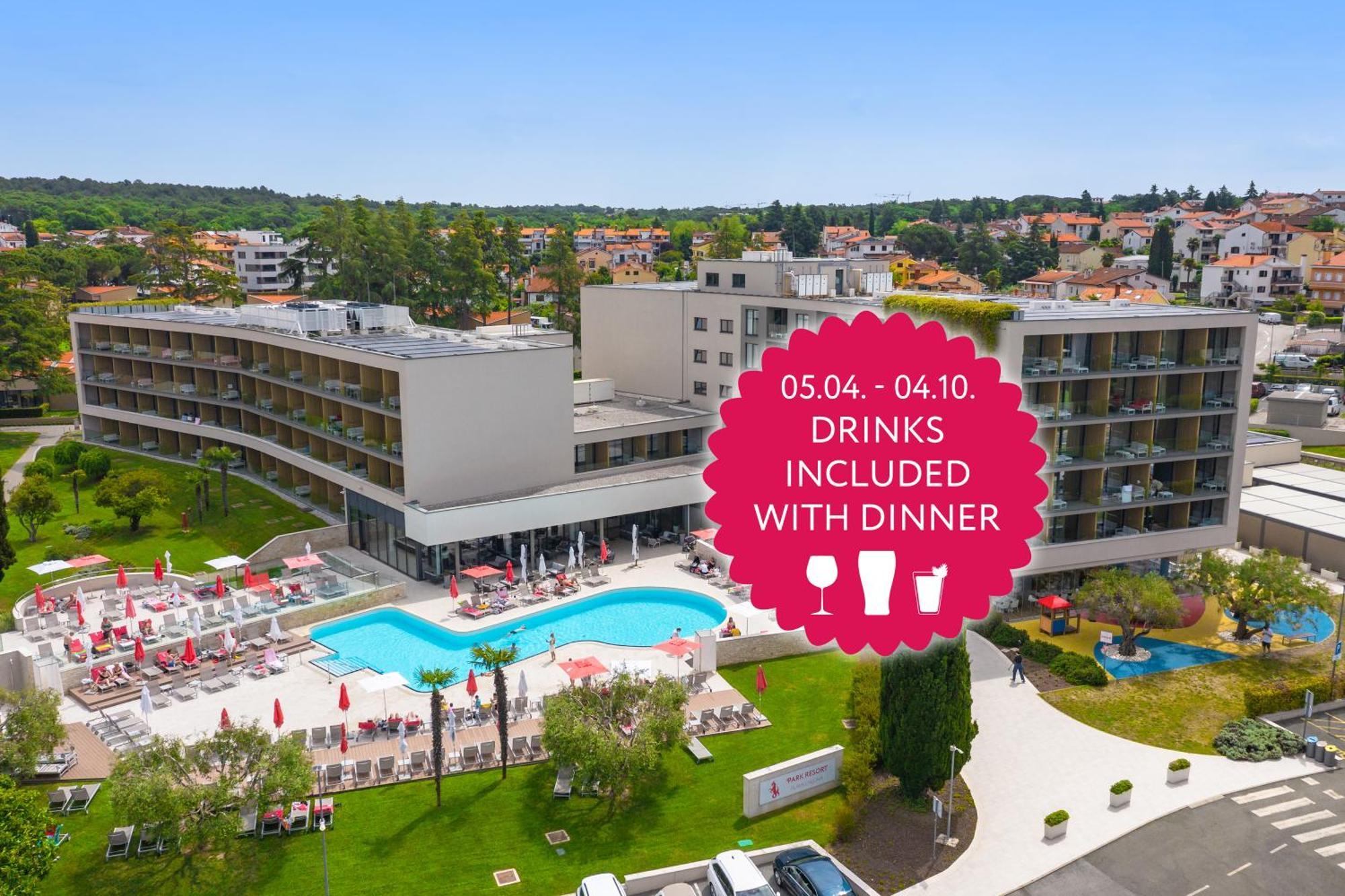 Hotel Park Plava Laguna Poreč Exterior foto
